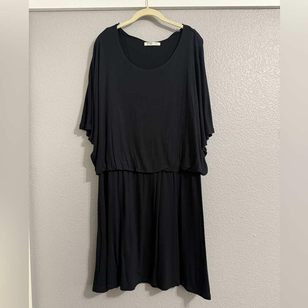 Old Navy black knit dress